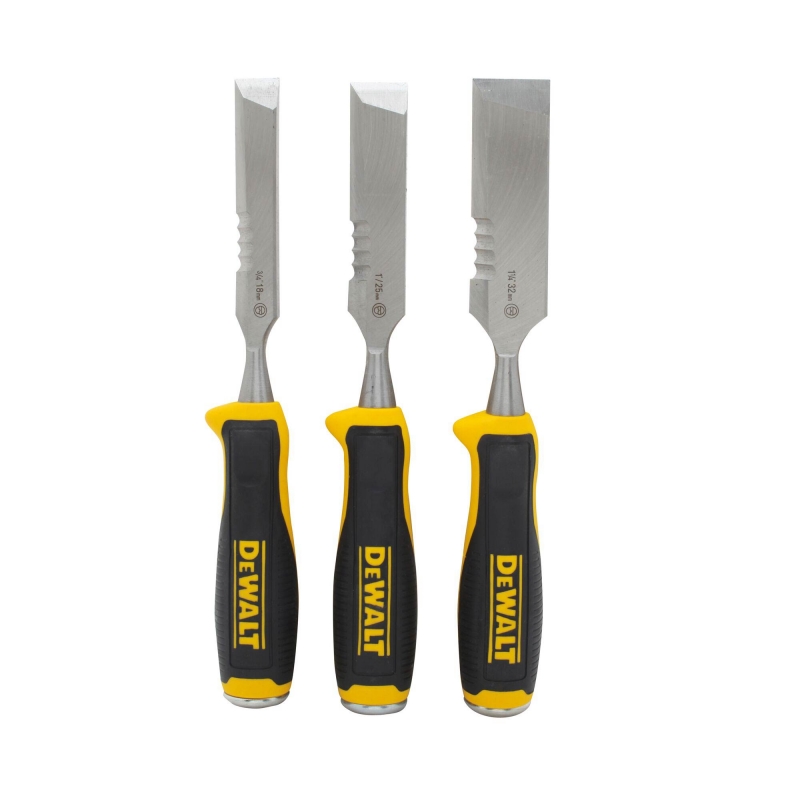 DEWALT DEWALT DWHT0-16148 3pc Side Strike Wood Chisel Set