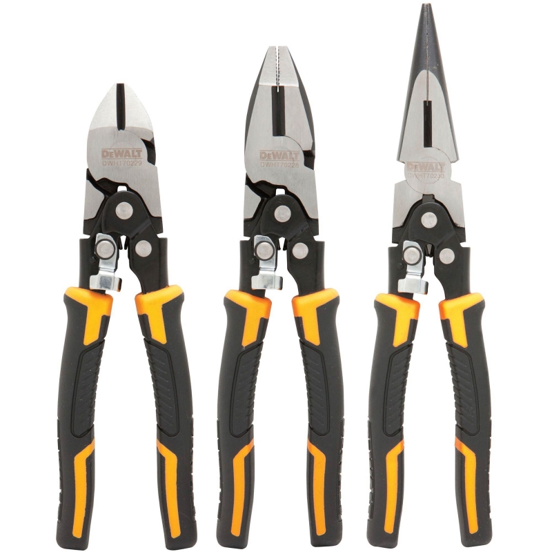 DEWALT DEWALT DWHT0-70485 3pc Compound Action Pliers Set