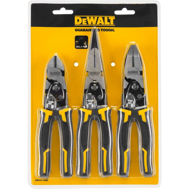 DEWALT DEWALT DWHT0-70485 3pc Compound Action Pliers Set