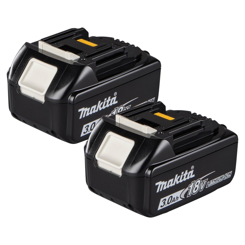 MAKITA MAKITA BL1830BX2 18v 3ah Batteries x2