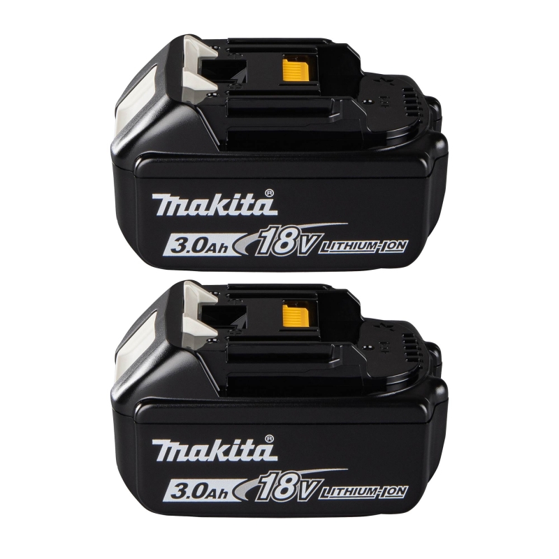 MAKITA MAKITA BL1830BX2 18v 3ah Batteries x2