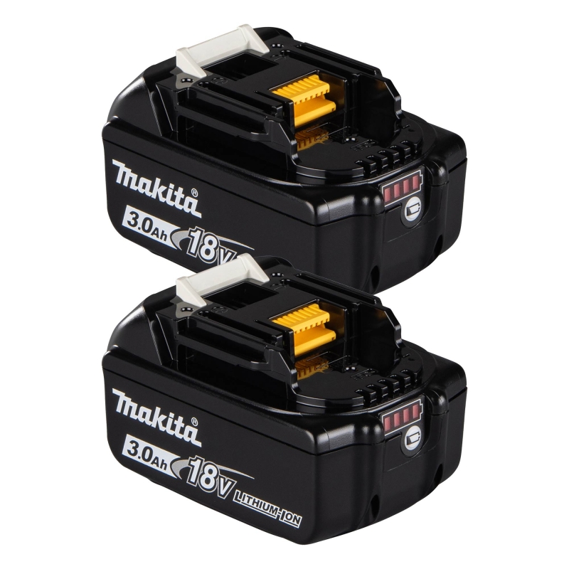 MAKITA MAKITA BL1830BX2 18v 3ah Batteries x2