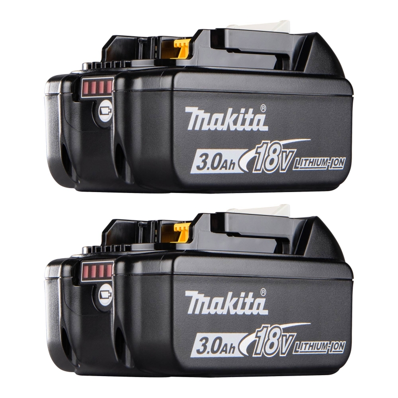 MAKITA MAKITA BL1830BX2 18v 3ah Batteries x2