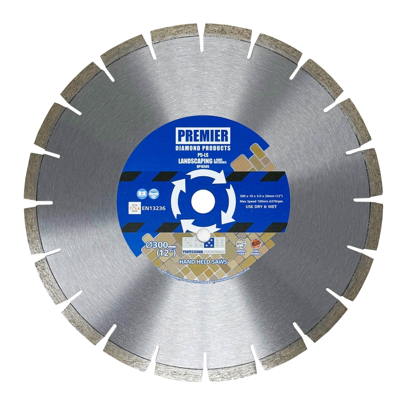 PREMIER DIAMOND PREMIER DIAMOND DP16505 P5-LS 300mm Diamond Blade
