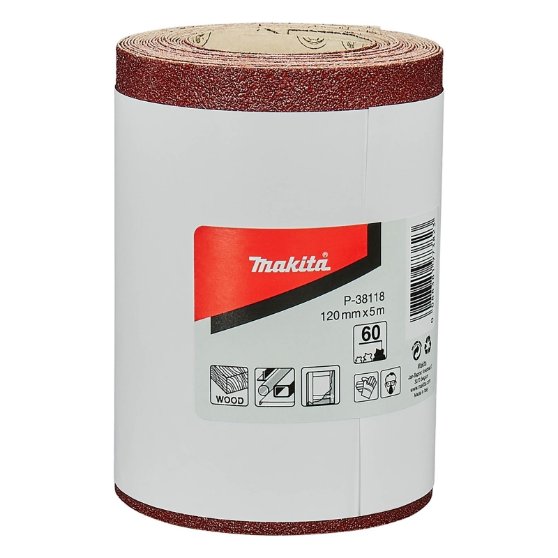 MAKITA MAKITA P-38118 120mm x 5m 60g Sanding Roll