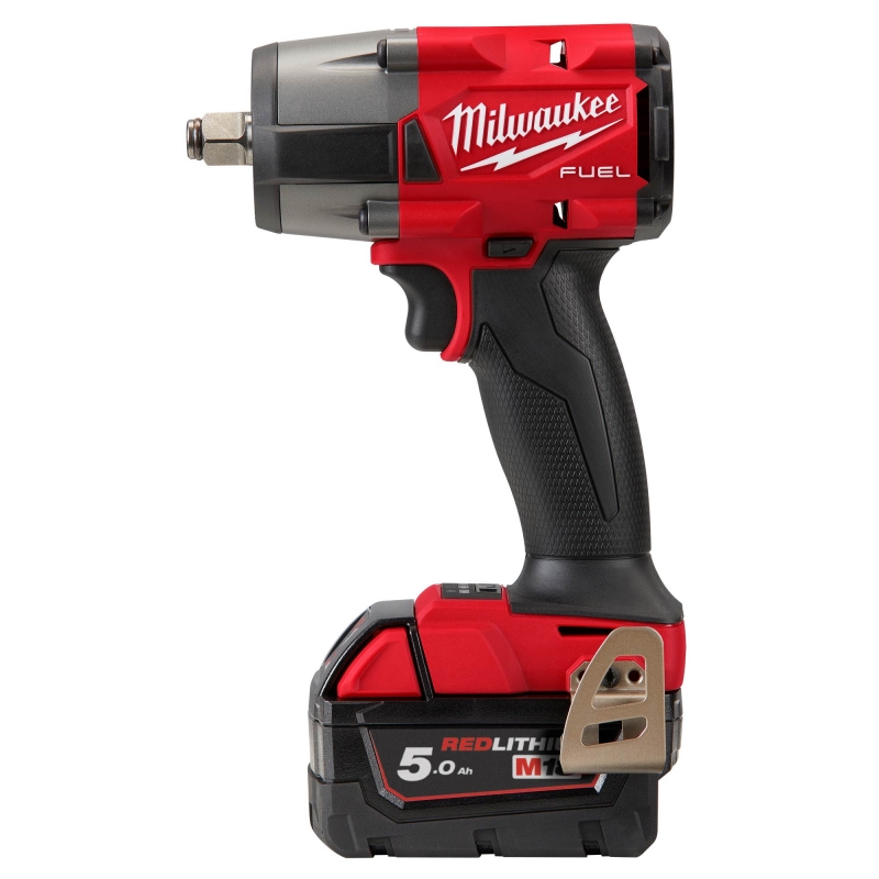 MILWAUKEE MILWAUKEE M18FMTIW2F12-502X 18v FUEL G2 Impact Wrench with 2x5ah Batteries