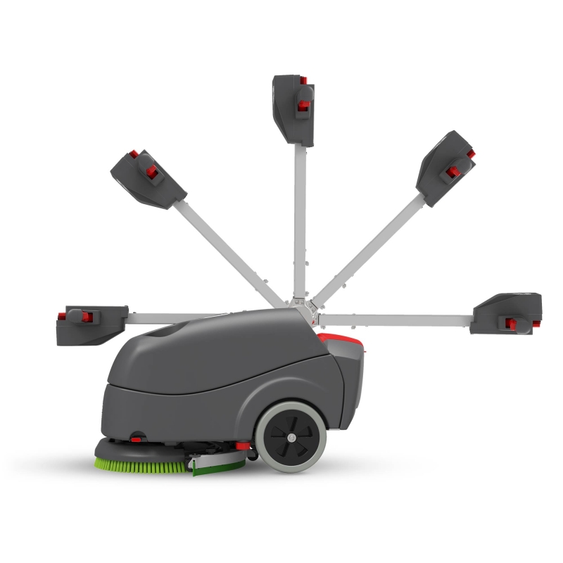 NUMATIC NUMATIC 920086 TTB1840NXRHM 36v Scrub Dryer with 2x Batteries