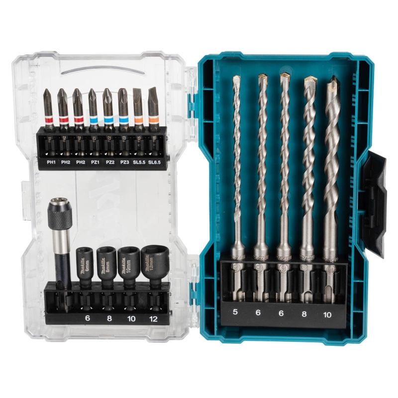 MAKITA MAKITA E-07026 18 Piece SDS Plus Drill and Bit Set