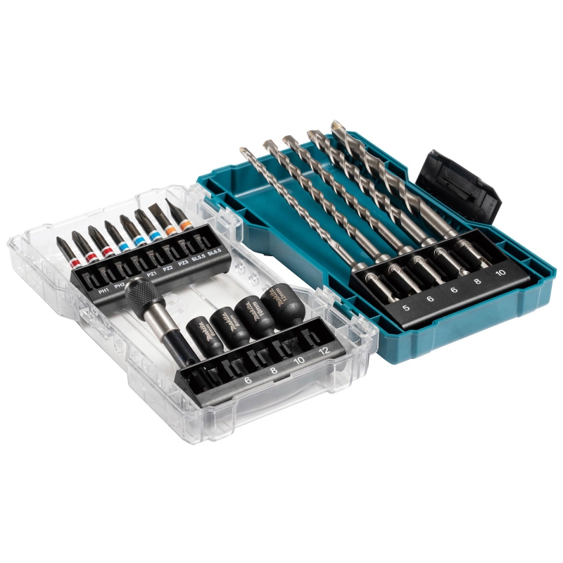 MAKITA MAKITA E-07026 18 Piece SDS Plus Drill and Bit Set