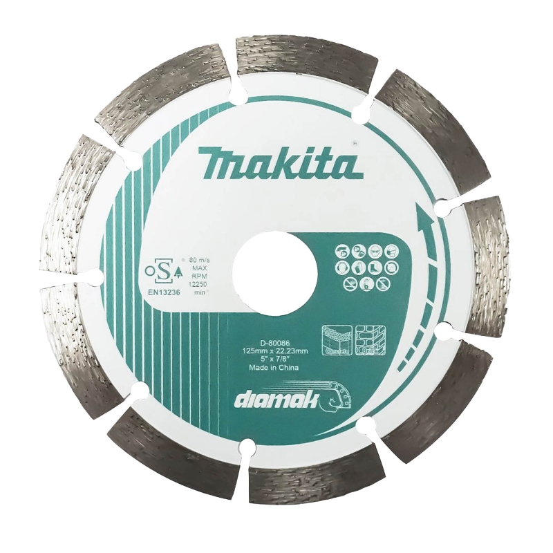 MAKITA MAKITA D-80086 125mm Segmented Diamond Blade