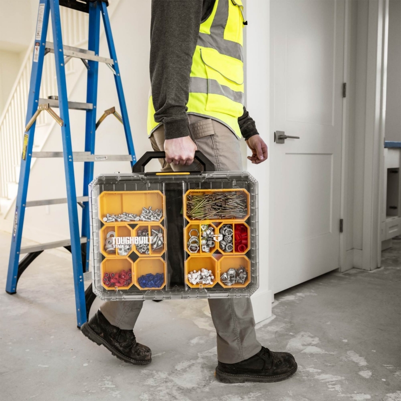 TOUGHBUILT TOUGHBUILT TB-B1-O-10 StackTech Low-Profile Organiser