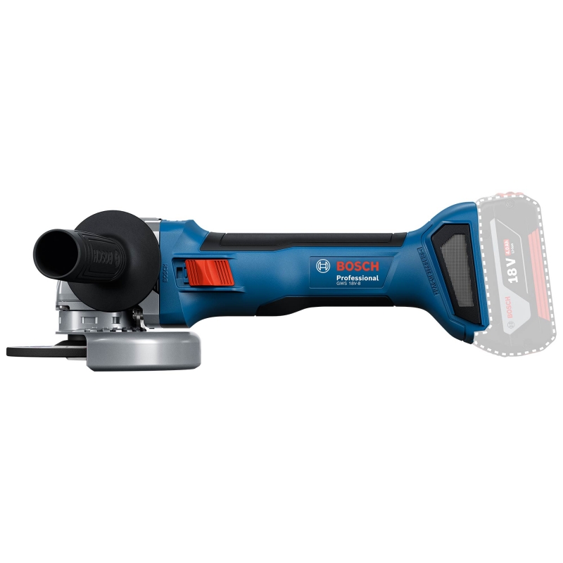 BOSCH BOSCH GWS18V-8 18v 125mm Grinder BODY ONLY