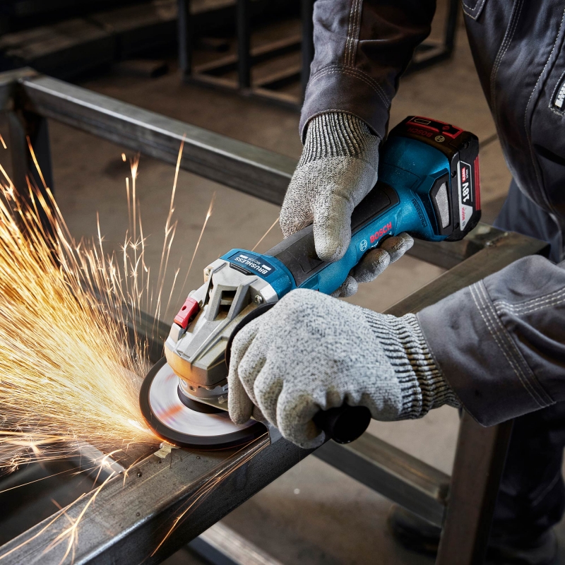 BOSCH BOSCH GWS18V-8 18v 125mm Grinder BODY ONLY