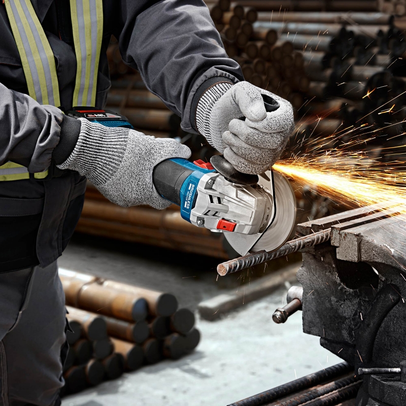 BOSCH BOSCH GWS18V-8 18v 125mm Grinder BODY ONLY