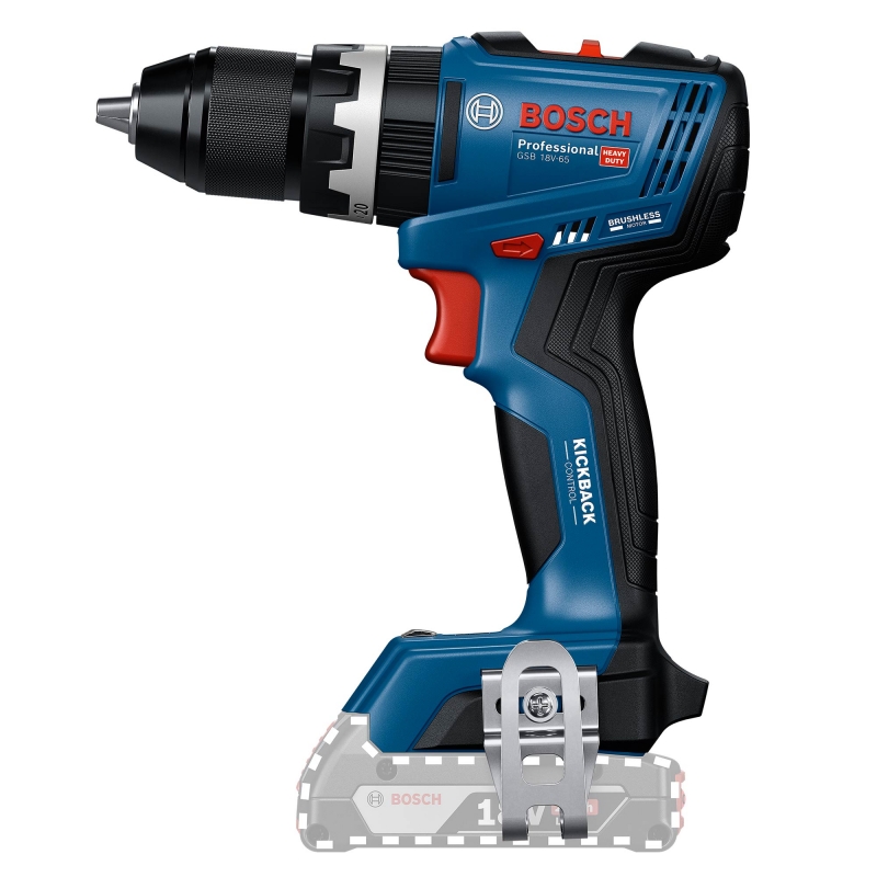 BOSCH BOSCH GSB18V-65 18v Combi Drill BODY ONLY