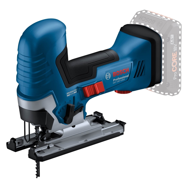 BOSCH BOSCH GST18V-125S 18v Brushless Body Grip Jigsaw BODY ONLY