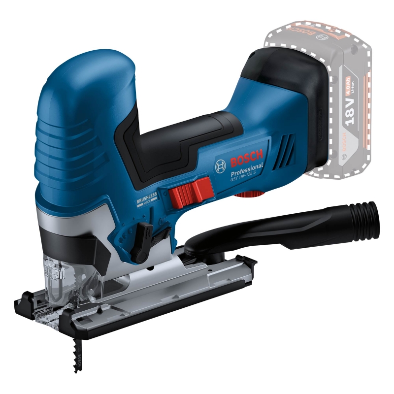 BOSCH BOSCH GST18V-125S 18v Brushless Body Grip Jigsaw BODY ONLY