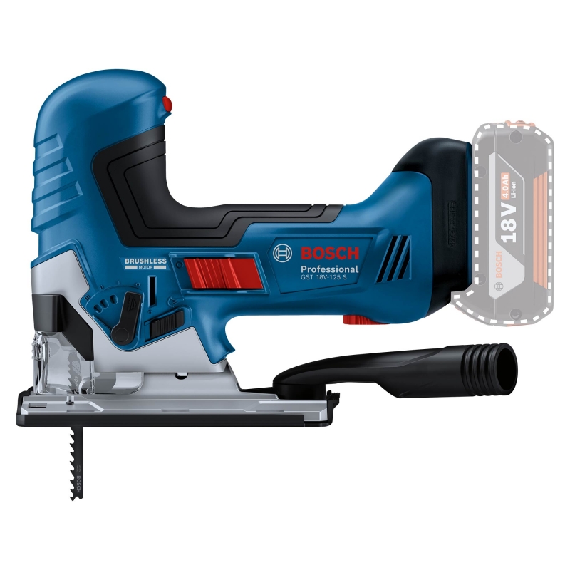 BOSCH BOSCH GST18V-125S 18v Brushless Body Grip Jigsaw BODY ONLY