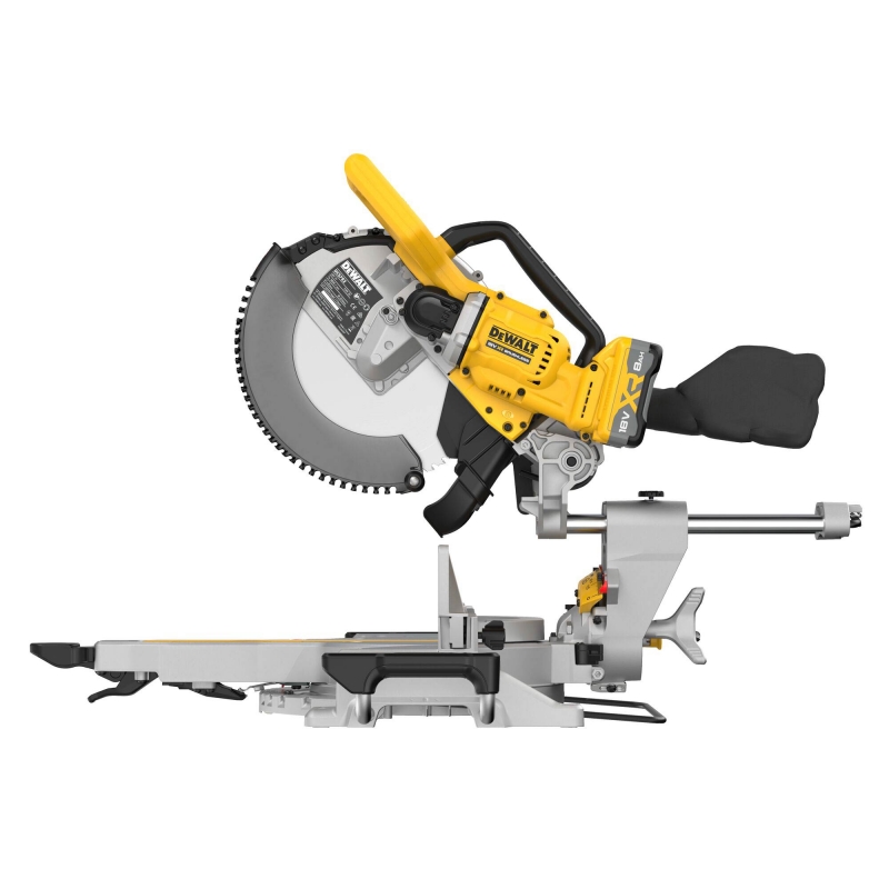DEWALT DEWALT DCS782XW2 18v Brushless 305mm Slide Mitre Saw with 2x8ah Batteries
