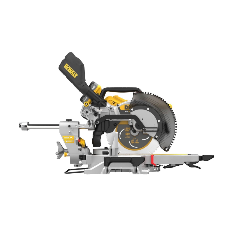 DEWALT DEWALT DCS782XW2 18v Brushless 305mm Slide Mitre Saw with 2x8ah Batteries