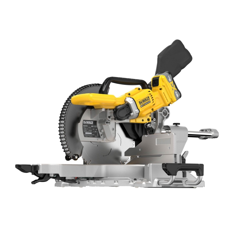 DEWALT DEWALT DCS782XW2 18v Brushless 305mm Slide Mitre Saw with 2x8ah Batteries