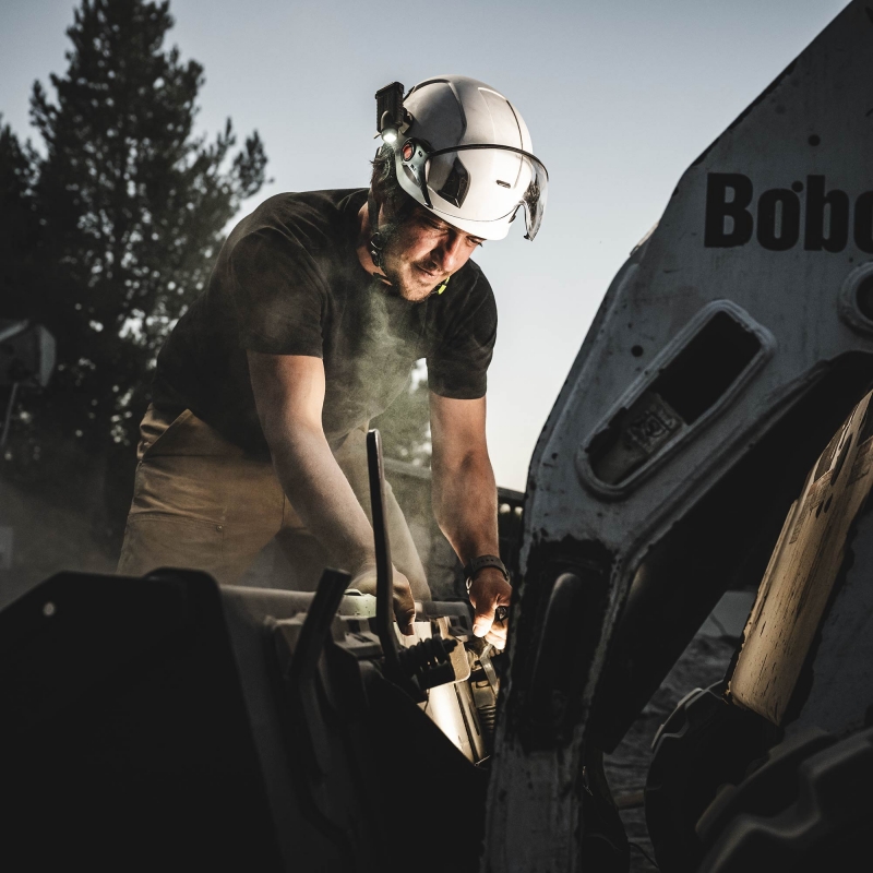 COAST COAST SHL2R Rechargeale Helmet Light 500 Lumens