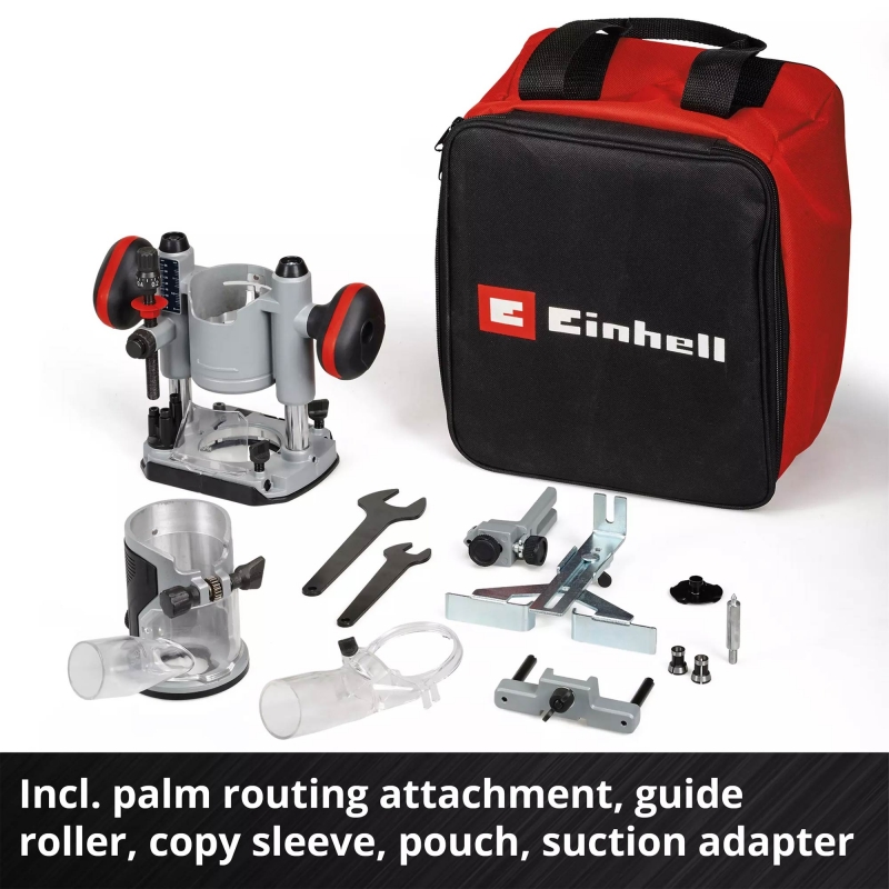 EINHELL EINHELL TP-RO 18 Set Li BL - Solo 18v Cordless Router / Palm Router Set BODY ONLY