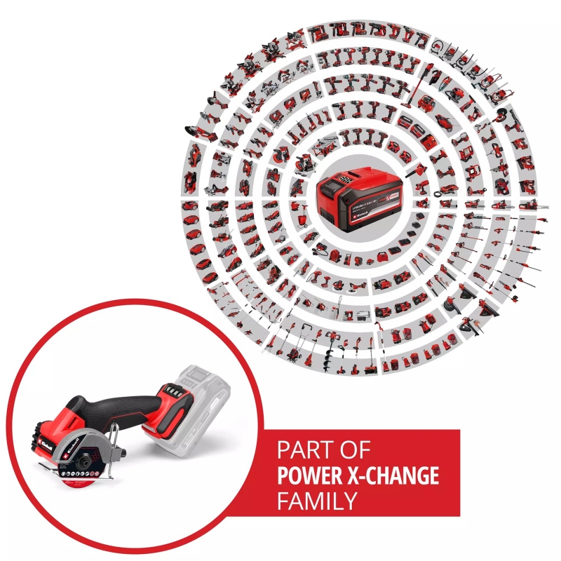 EINHELL EINHELL TP-CO 18/76-C Li BL - Solo 18v Cordless Cut-Off Grinder BODY ONLY