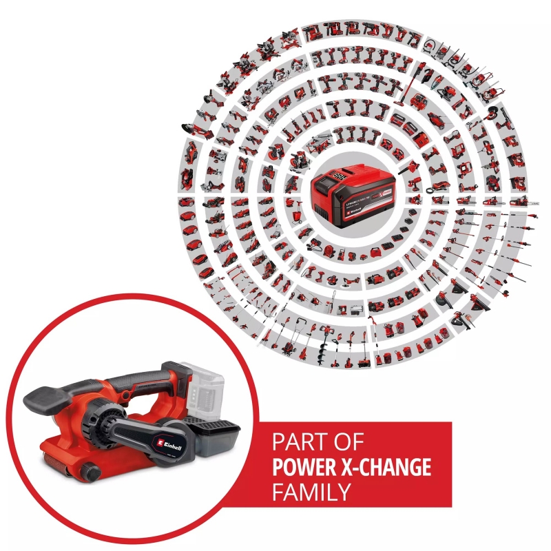 EINHELL EINHELL TP-BS 18/457 Li BL - Solo 18v Belt Sander BODY ONLY