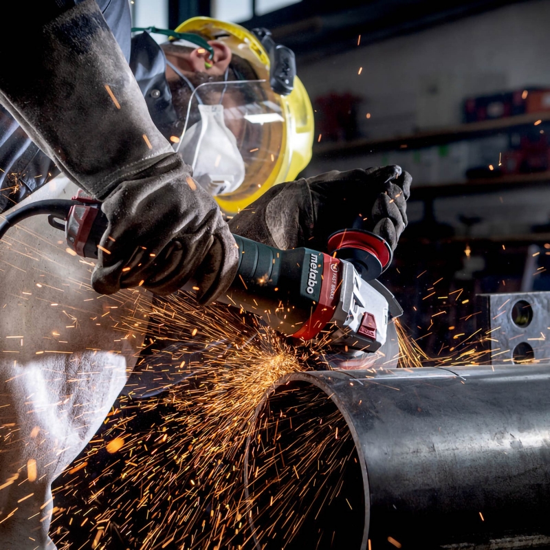 METABO METABO WEPBA19-125Quick DS M-Brush 110v 125mm Grinder