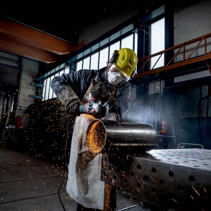 METABO METABO WEPBA19-125Quick DS M-Brush 110v 125mm Grinder