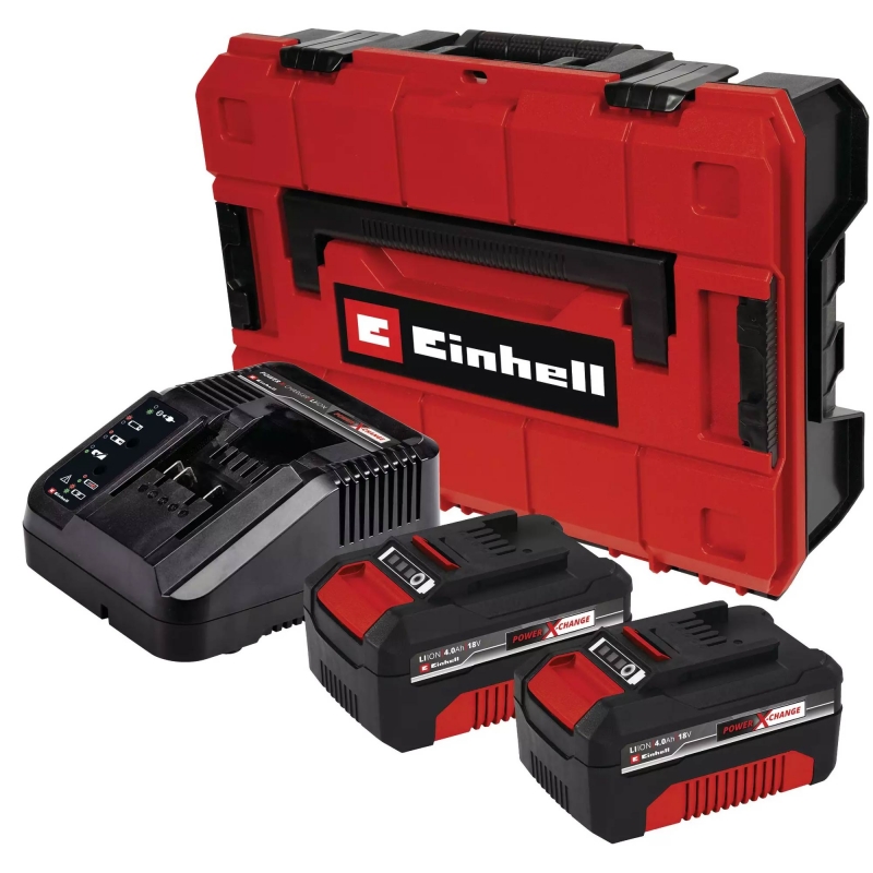 EINHELL EINHELL TP-CD 18/60 Li-i BL 18v Combi Drill with 2x 4Ah Batteries