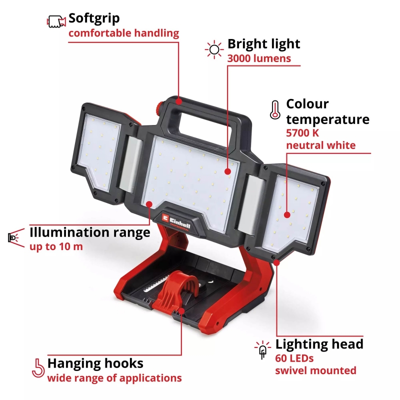 EINHELL EINHELL TP-CL 18/3000 Li - Solo 18v Cordless Light