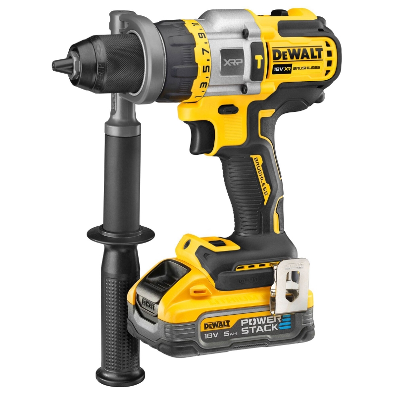 DEWALT DEWALT DCK2052H1E1T 18v Combi / Impact Driver Twin Pack with 1x1.7ah and 1x5ah Battery