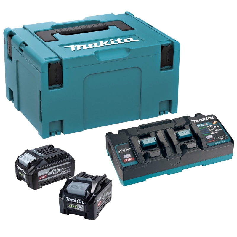 MAKITA MAKITA 1911E7-9 2x BL4040F 4Ah Batteries / DC40RB 240v Charger Set