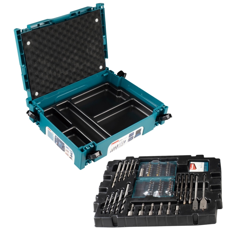 MAKITA MAKITA B-49638 69 Piece MakPac Drill & Screwdriving Set