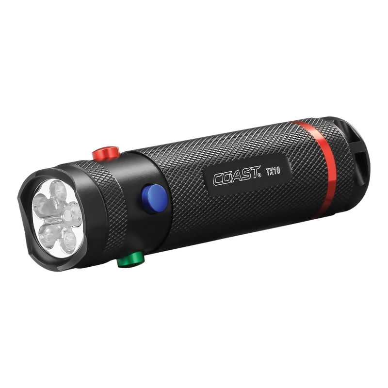 COAST COAST TX10 Aluminium Body LED 4-Colour Torch
