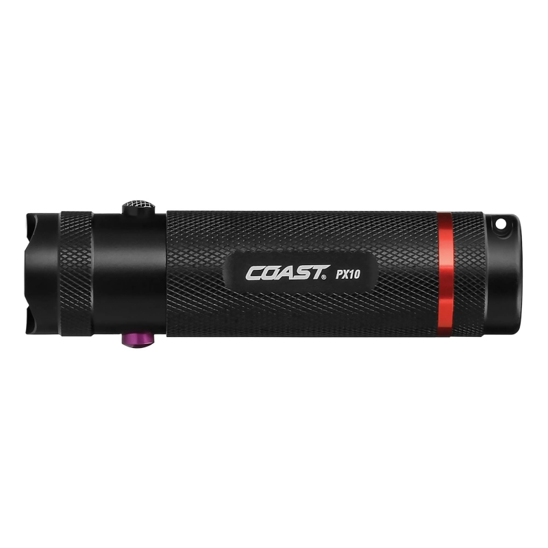 COAST COAST PX10 Aluminium Body White/UV LED Torch 59 lumens (3xAAA)