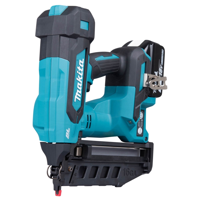 MAKITA MAKITA DBN601RTJ 18v Finishing Nailer with 2x5ah Batteries
