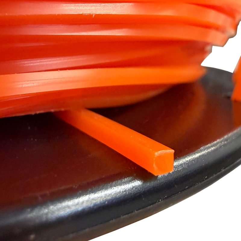 STIHL STIHL 00009302612 2.4mm x 253m Orange Square Line