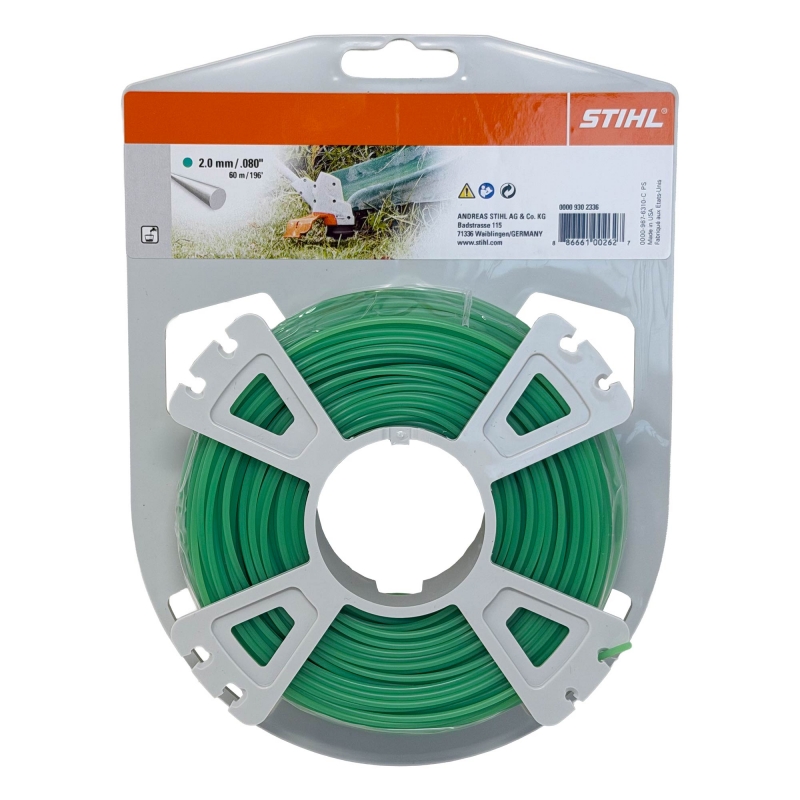 STIHL STIHL Green Round Mowing Line 2.0mm x 60m