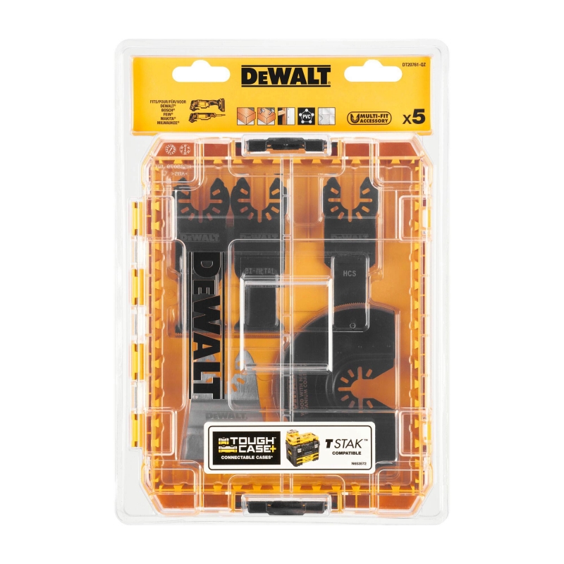 DEWALT DEWALT DT20761-QZ 5 Piece Oscillating Blade Set