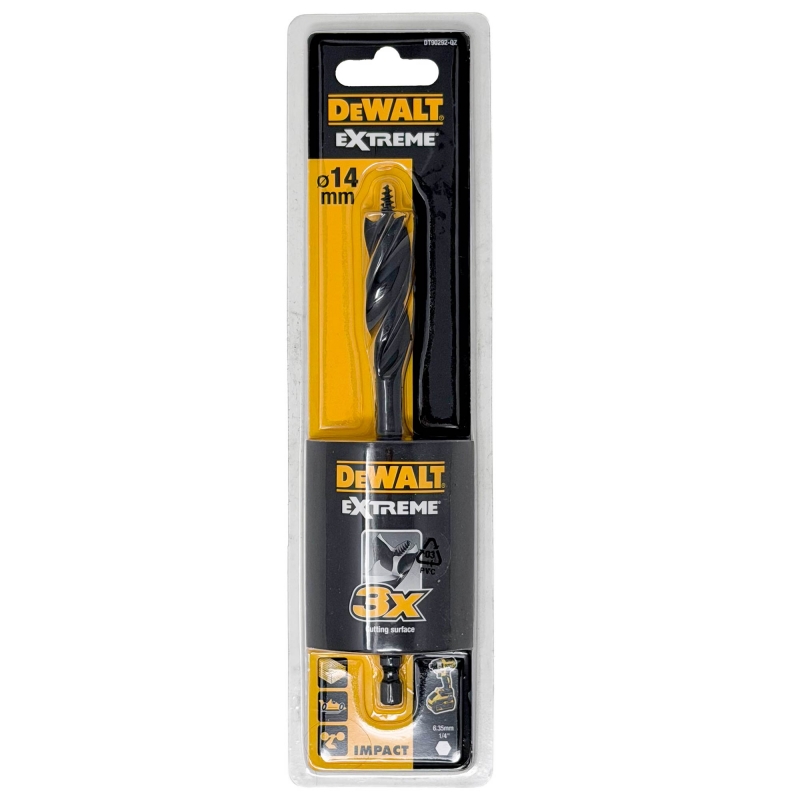 DEWALT DEWALT DT90292 14mm x 152mm Tri-Flute Spade Bit