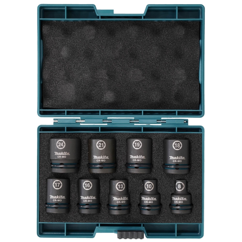 MAKITA MAKIA E-16564 9 Piece Impact Socket Set 1/2