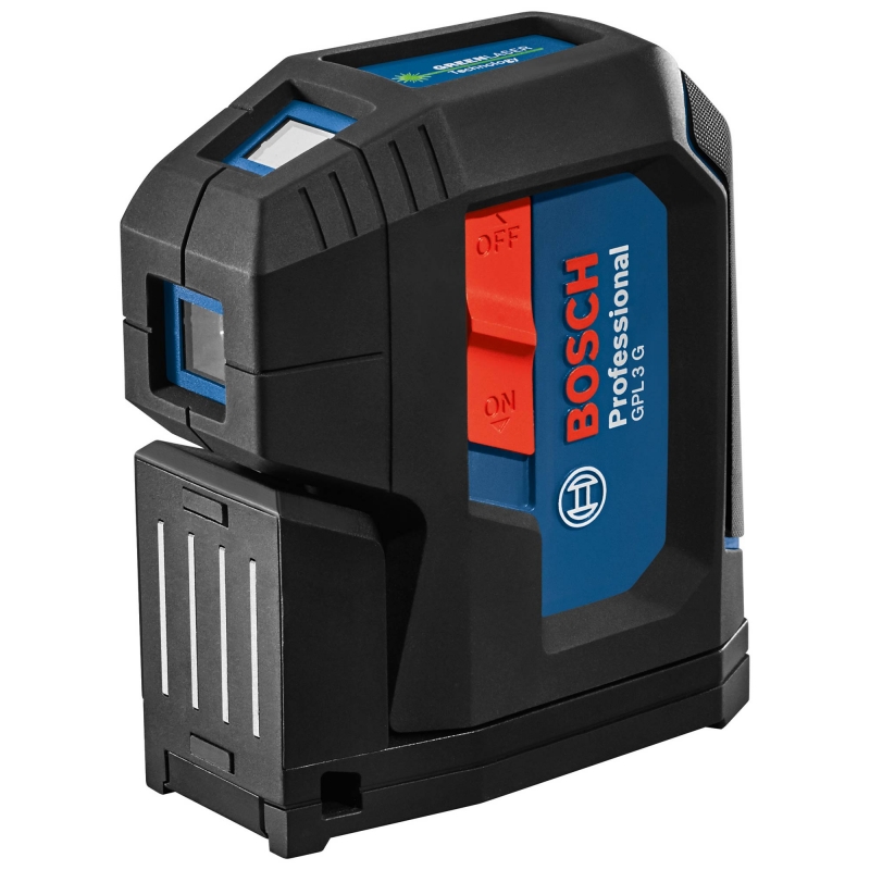 BOSCH BOSCH GPL3G 3 Point Green Self Level Laser with 2xAA Batteries
