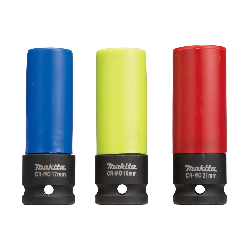 MAKITA MAKITA E-12354 3pc Deep Wheel Nut Socket Set