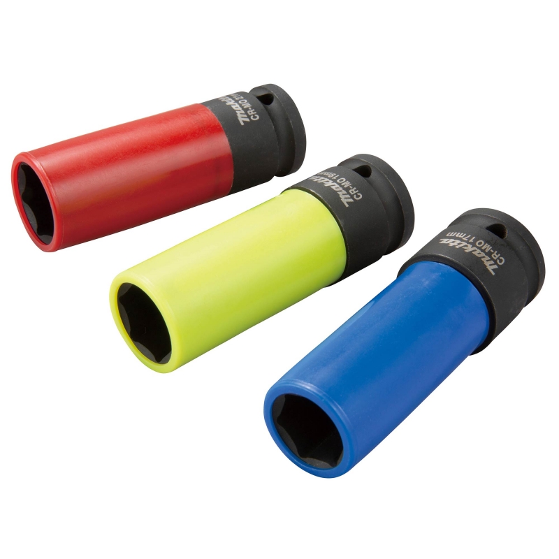 MAKITA MAKITA E-12354 3pc Deep Wheel Nut Socket Set