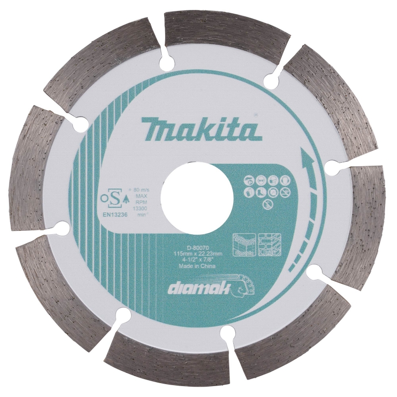 MAKITA MAKITA D-80070 115mm Semented Diamond Blade