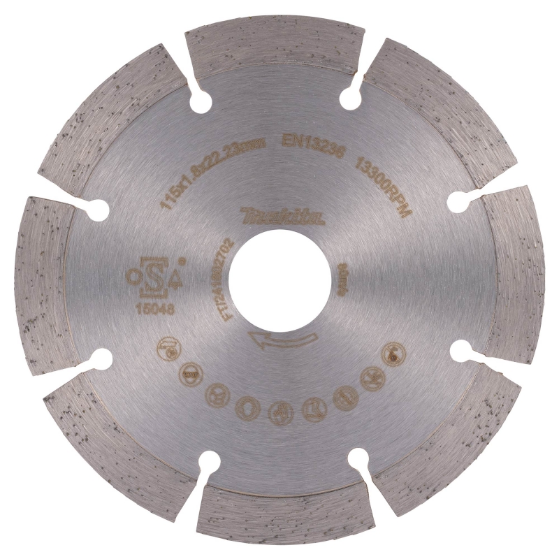 MAKITA MAKITA D-80070 115mm Semented Diamond Blade