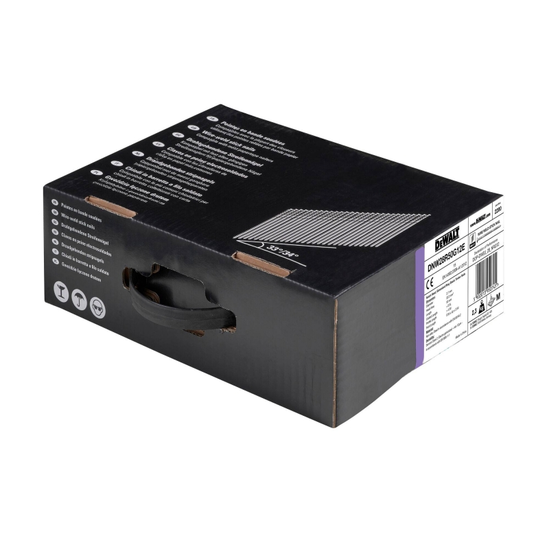 DEWALT DEWALT DNW28R50G12E W-Wire 280-50 Ring Nails G12 (2200)